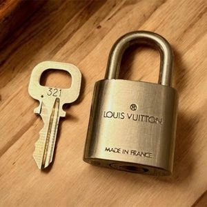 Louis Vuitton lock and key